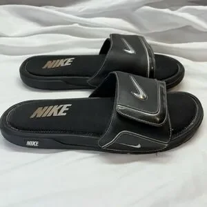 Nike Comfort Slide 2 Sandal Mens Size 12 Black/Metallic Silver Y2K 415205 002 Nike Comfort 2 Men main image 4
